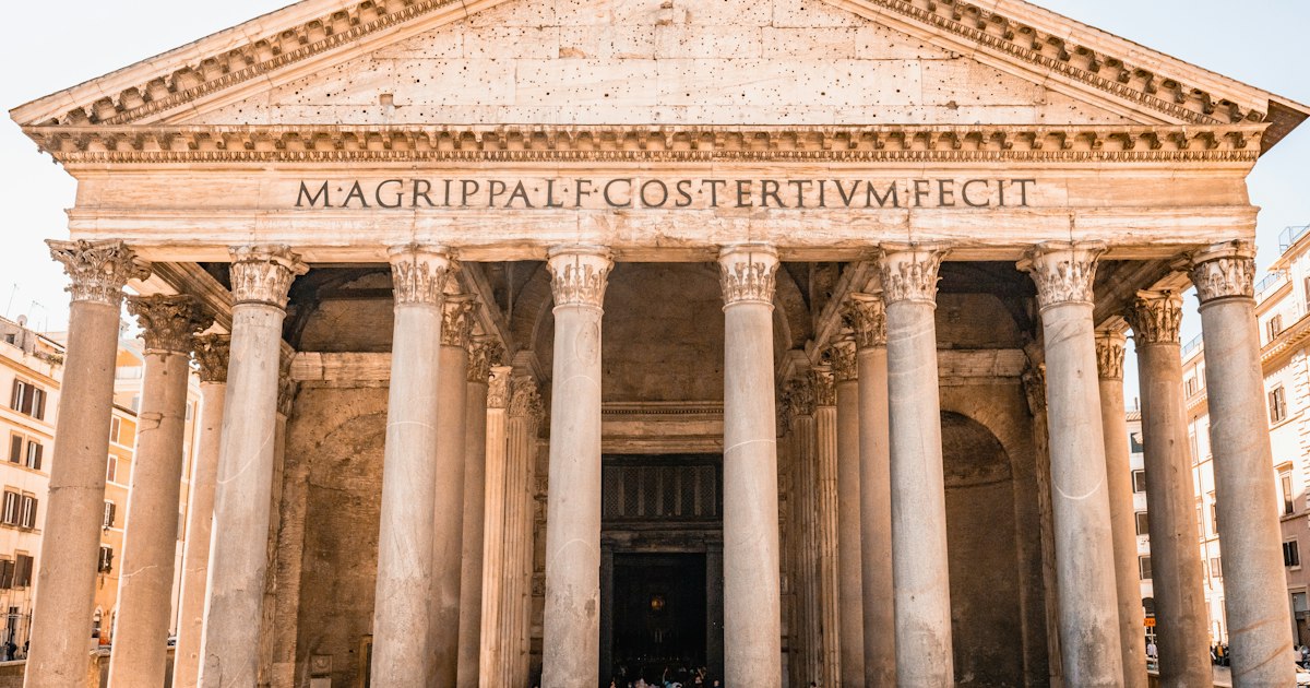 The Pantheon portico in Piazza della Rotonda — 2026 ticket guide